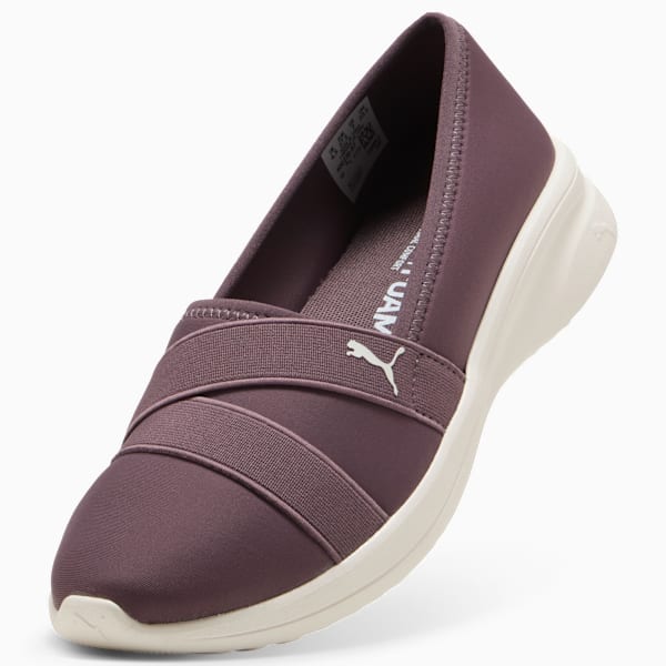 Chaussures à enfiler Adelina 2 Femme, Raisin-Warm White, extralarge